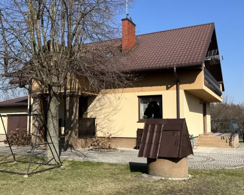 Dom na pięknej działce w  Policznej / mazowieckie.