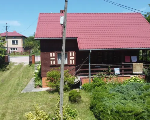 Dom na pięknej działce w Lipie Miklas gm. Lipsko.