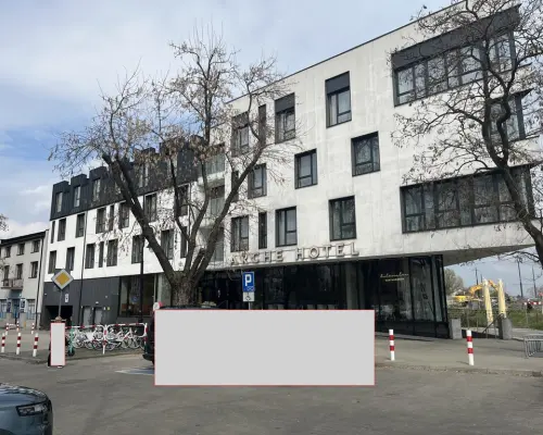 Pokój o pow. 16,26 m2 w hotelu ARCHE w Lublinie.