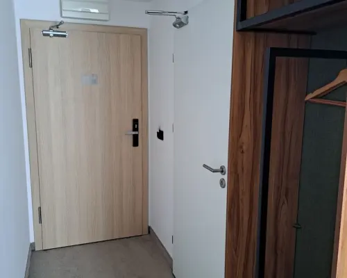 Pokój o pow. 16,26 m2 w hotelu ARCHE w Lublinie.