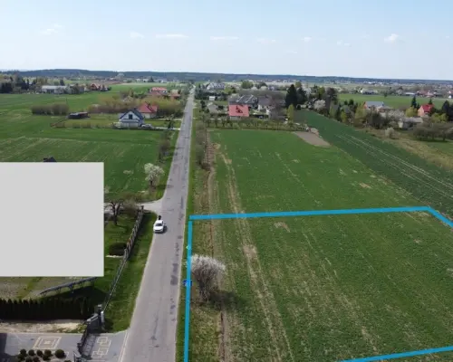 Wojszyn - działka budowlana 3163 m² z MPZP