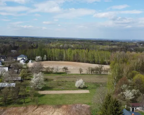 Działka pod zabudowę 3318 m2 Góry Kazimierz Dolny.