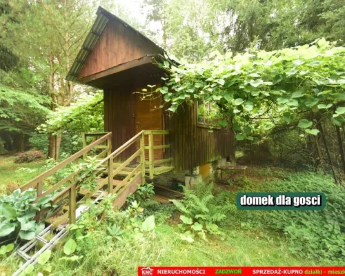 Domek letni na Pojezierzu Łęczyńsko-Włodawskim.