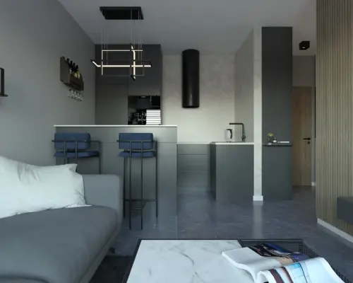 Częstochowa, ul. Złota | Apartament 33,14 m²