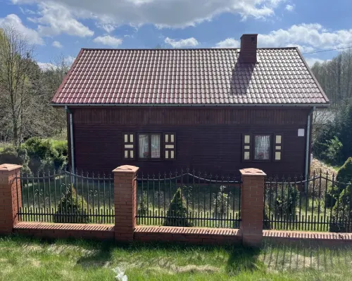Dom na pięknej działce w Lipie Miklas gm. Lipsko.