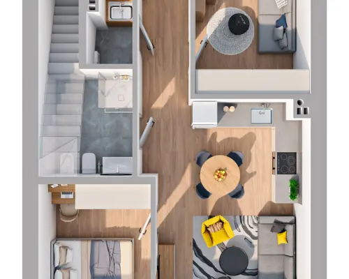 Apartament ul. Zakopiańska, Częstochowa