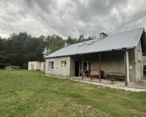 Dom 115 m2, działka 3,75 ha  Patków gm. Policzna.