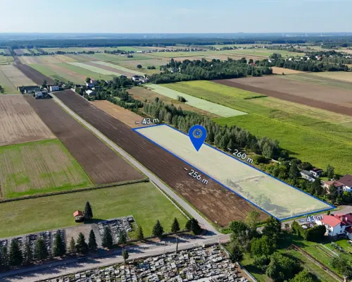 Wapiennik gm. Miedźno, ul. Wołyńska | Działka