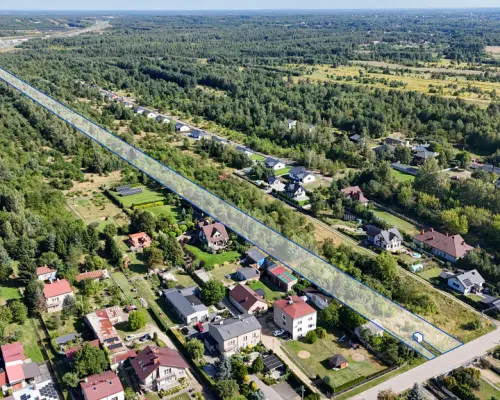 Łojki gm. Blachownia, ul. Zielona | Działka