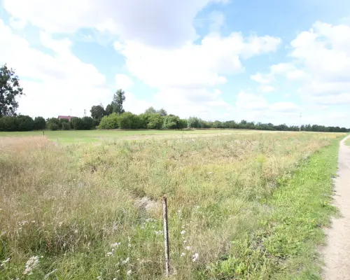 Szeroka działka budowlana 30ar Dratów gmina Ludwin