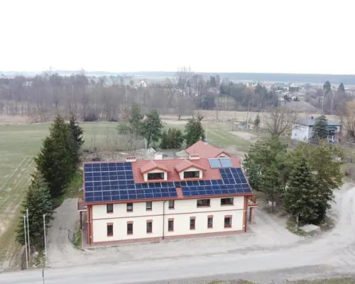 Budynek usługowy, hotel, Strzeszowice, Lublin,