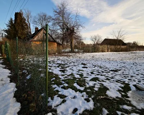 Gm. Wąwolnica - 100ar z projektem domu.