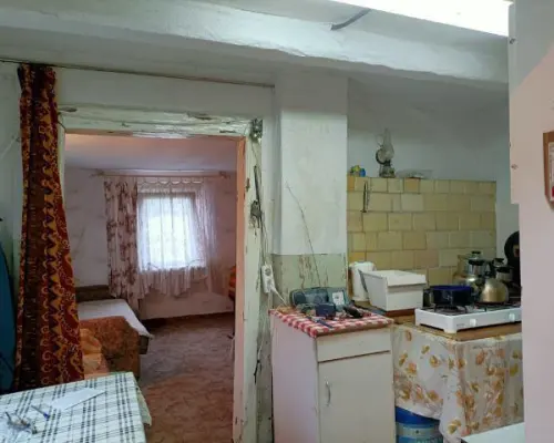 Dom z drewna przy Wiśle ul. Modrzycka w Dęblinie.