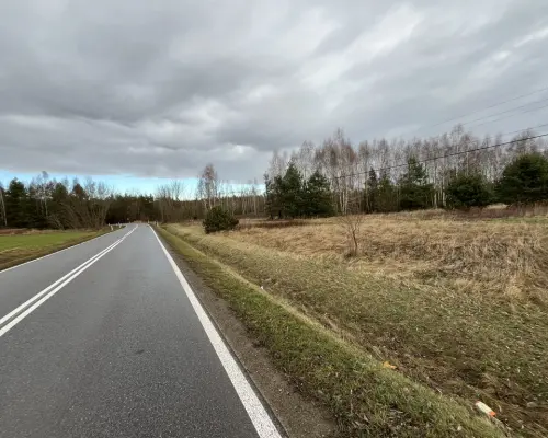 Duża działka inwestycyjna blisko Wisły w Kłudziu.
