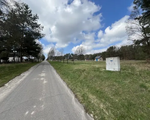 Atrakcyjna działka 2618 m2 w Oblasach-Księżę.
