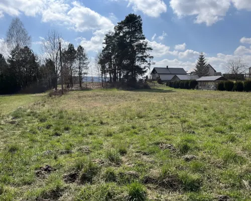 Działka 2902 m2 z widokiem na Wisłę w Oblasach.