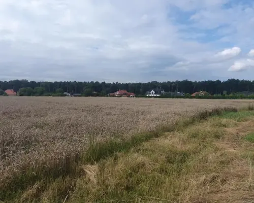 Piękna działka budowlana blisko lasu- 17ar-Świdnik
