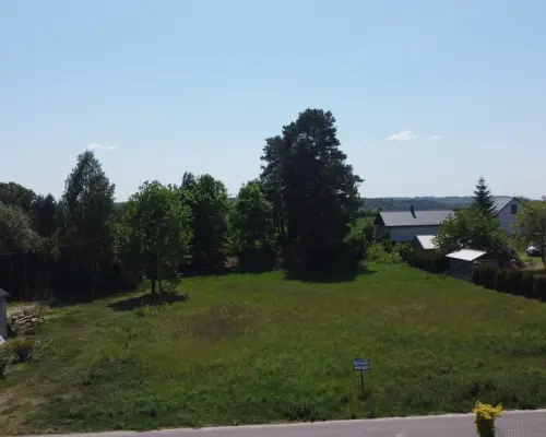 Działka 2902 m2 z widokiem na Wisłę w Oblasach.