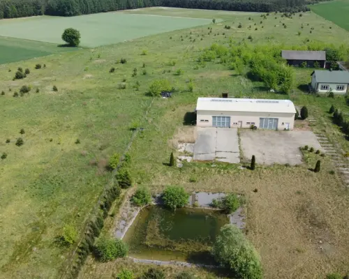 Hala produkcyjno-warsztatowa 209 m kw. gm. Przyłęk