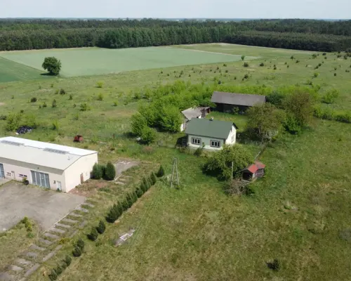 Hala produkcyjno-warsztatowa 209 m kw. gm. Przyłęk