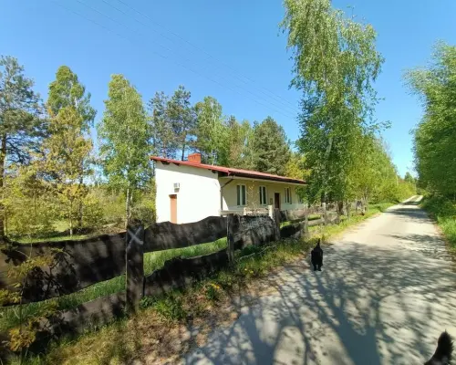 Dom na działce 4883 m2 z WZ w Gródku.