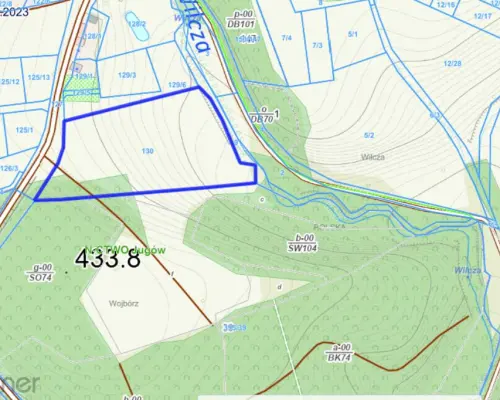 Działka widokowa, budowlana, Wilcza, gm. Kłodzko