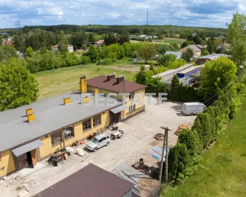 Na sprzedaż atrakcyjna nieruchomość produkcyjno-handlowa | Pustków | Kompleks z pełnym zapleczem technicznym i dużym pot