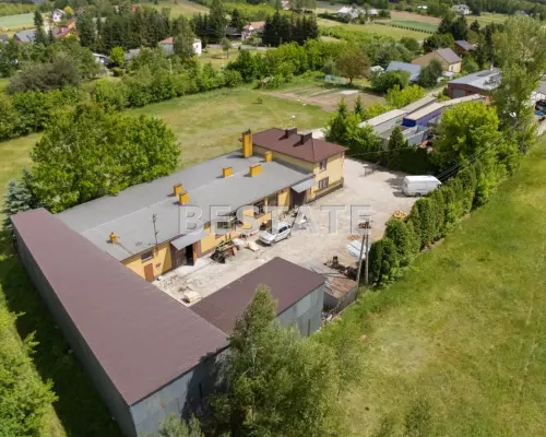 Na sprzedaż atrakcyjna nieruchomość produkcyjno-handlowa | Pustków | Kompleks z pełnym zapleczem technicznym i dużym pot