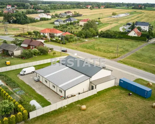 Nowoczesny budynek handlowo-usługowy z halą i biurami | ok. 450 m² | Radomyśl Wielki, ul. Wałowa    Do wynajęcia nowocze