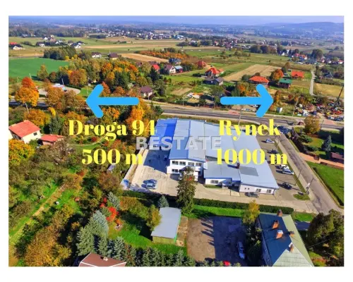 Do wynajęcia lokal o powierzchni 894,5 m2, położony przy ruchliwej ulicy w centrum Pilzna 500 metrów od drogi E94 i 1000