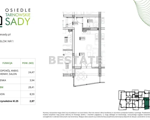 Nowe osiedle - Tarnowskie Sady