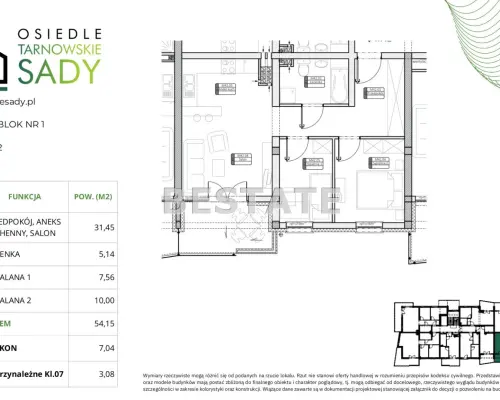 Nowe osiedle - Tarnowskie Sady