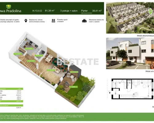 Nowa Pradolina - Nowy wymiar życia w Tarnowie  Osiedle przy ul. Skrzyszowskiej łączy nowoczesną architekturę z zielonym otocze