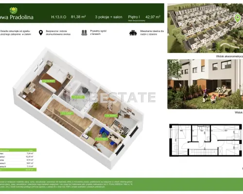 Nowa Pradolina - Nowy wymiar życia w Tarnowie  Osiedle przy ul. Skrzyszowskiej łączy nowoczesną architekturę z zielonym otocze