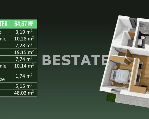 Nowoczesne mieszkanie w prestiżowej lokalizacji     Zapraszam do zapoznania się z wyjątkową ofertą sprzedaży nowoczesnych mie