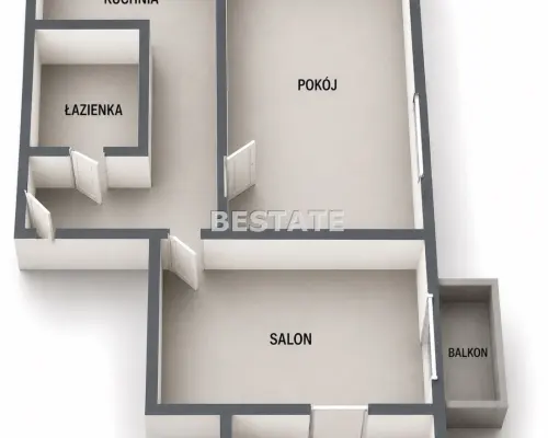 Na sprzedaż wyjątkowo funkcjonalne mieszkanie o powierzchni  50 m² , położone na drugim piętrze bloku z cegły  w Tarnowie
