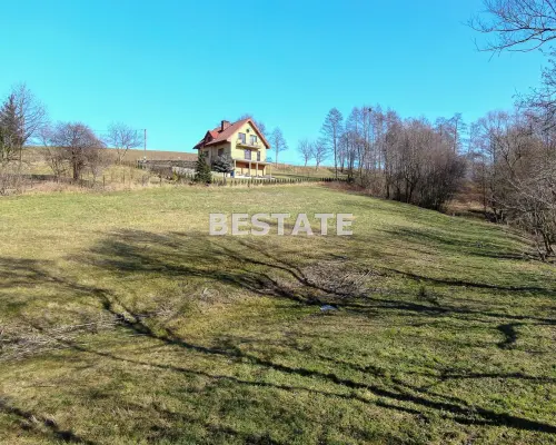 W ofercie parcela położona w miejscowości Okocim gm.Brzesko. Wielkości 41 arów z czego ok.13 arów zadrzewione, k