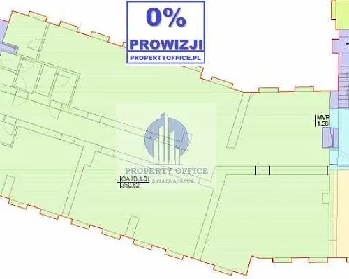 Śródmieście: biuro 424,45m2 do wynajęcia