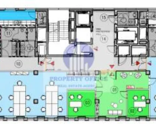 Śródmieście: lokal biurowy 950m2 do wynajęcia
