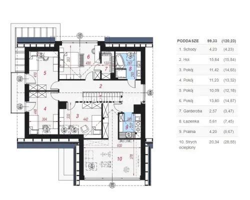 Przebieczany - domy wolnostojące, działka 800 m2