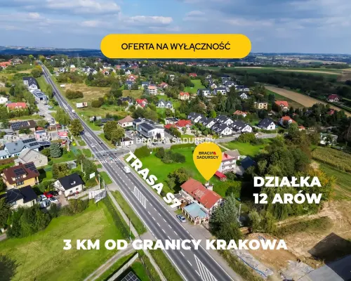 Nieruchomość pod inwestycję 12a, Bibice przy S7