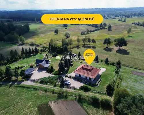 dom parterowy w lesie, działka 22ar Niepołomice
