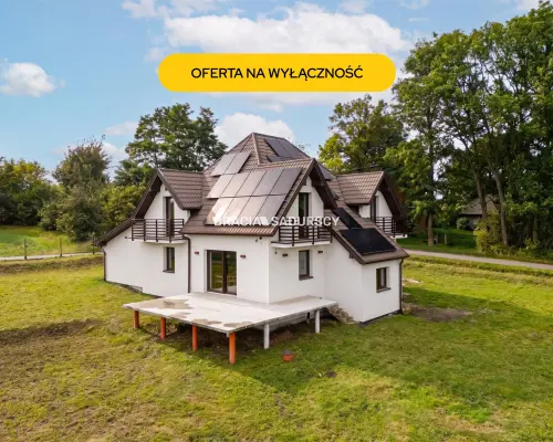 Nowy dom z działka 68 arów, Szczytniki