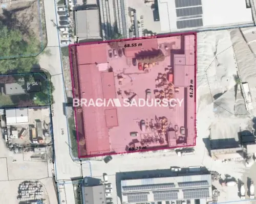 Hala 1190 m² + plac | Igołomska