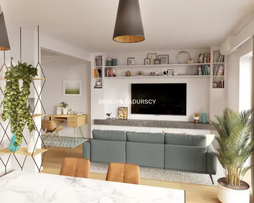 Parter z 85 m² ogródkiem przy Łąkach Nowohuckich