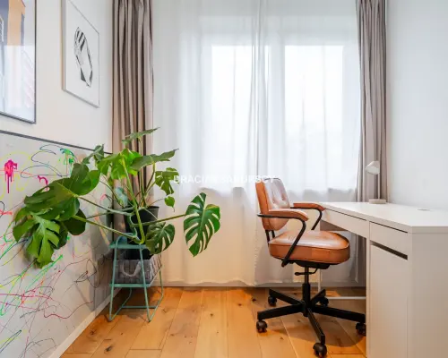 Apartament z widokiem na kopiec