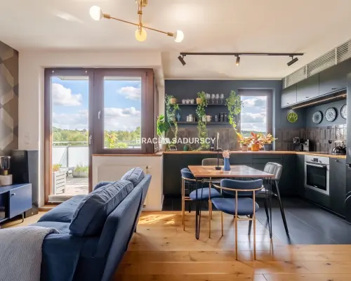 Apartament z widokiem na kopiec