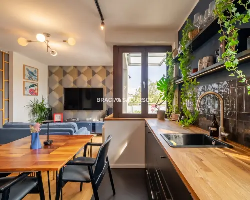 Apartament z widokiem na kopiec
