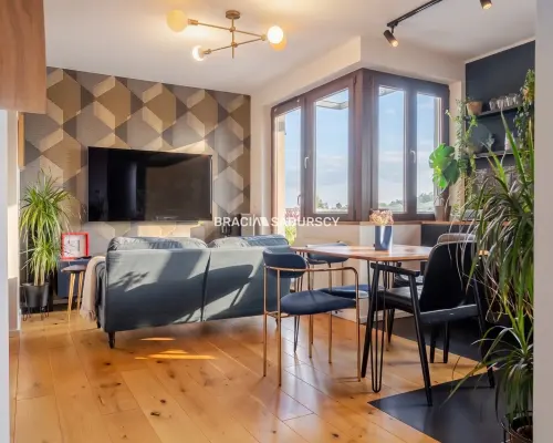 Apartament z widokiem na kopiec