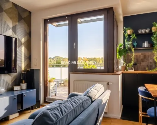 Apartament z widokiem na kopiec